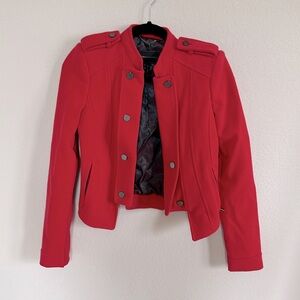 Red BCBGMAXARIA jacket XS.